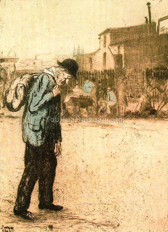 A old man - 华金·苏尼埃尔·德·米罗